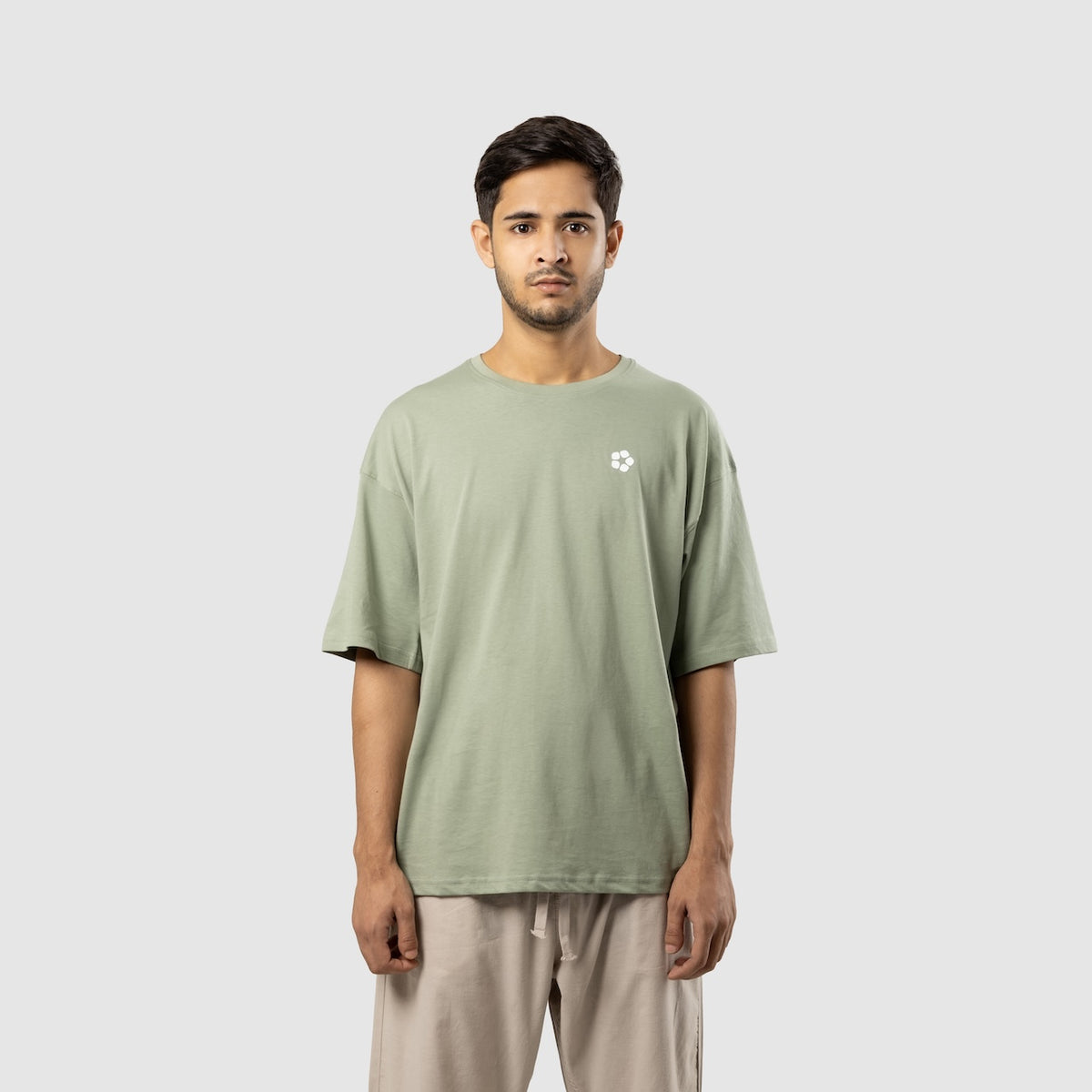 Sage AeroCotton Drop-Shoulder Tee by COMFIQ