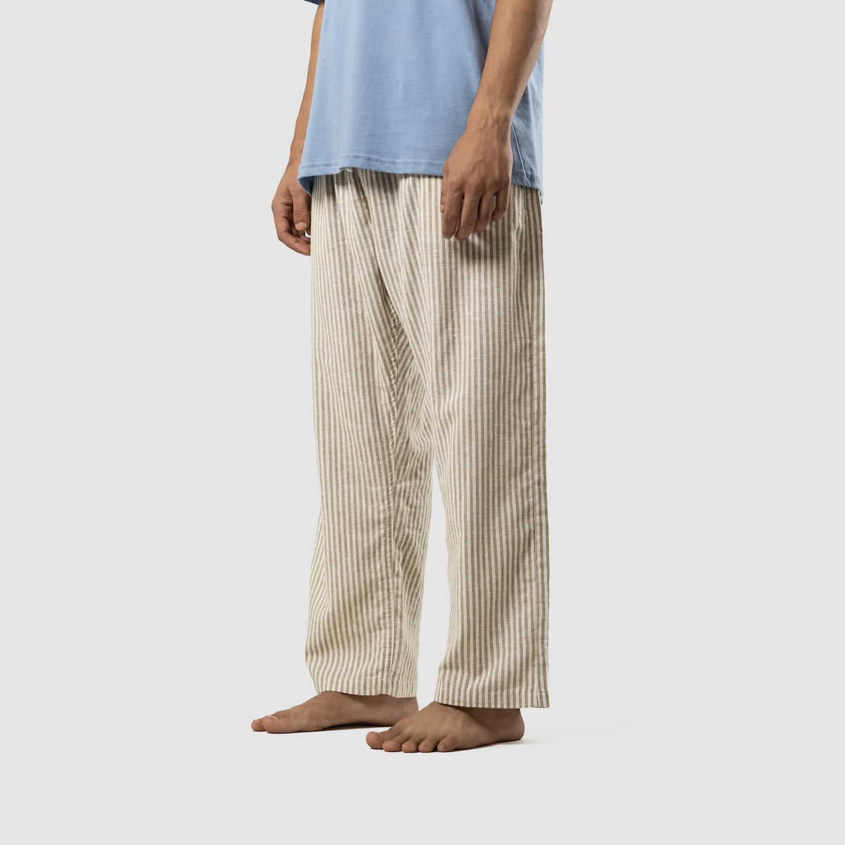 Sea Grass Linen Trouser by COMFIQ
