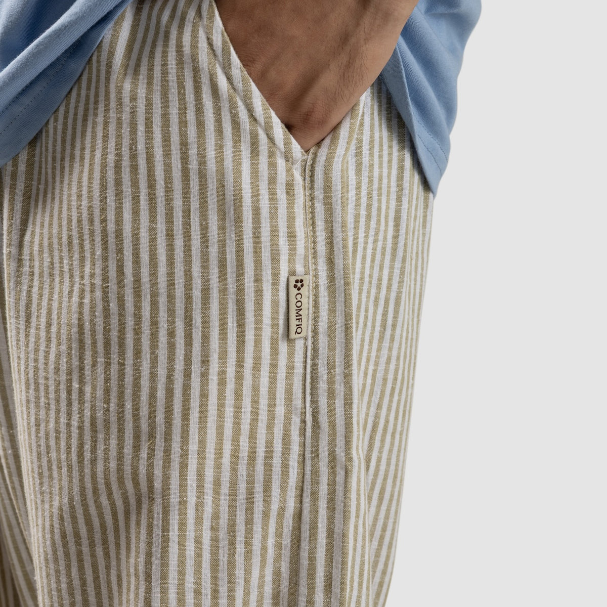Sea Grass Linen Trouser – view 2