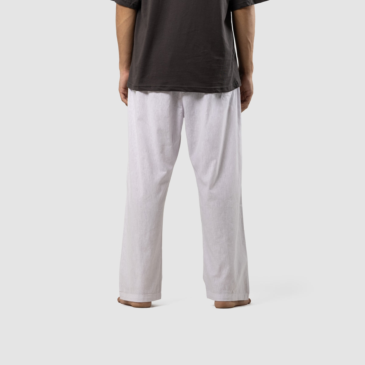 White Linen Trouser – view 3