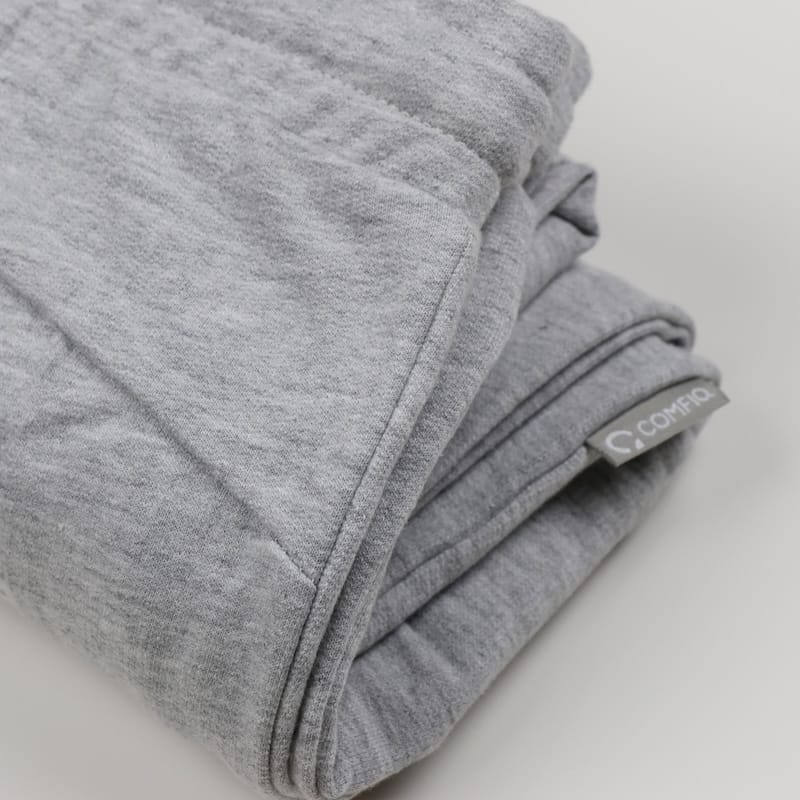Comfy Terry Joggers in Grey Melange – view 3