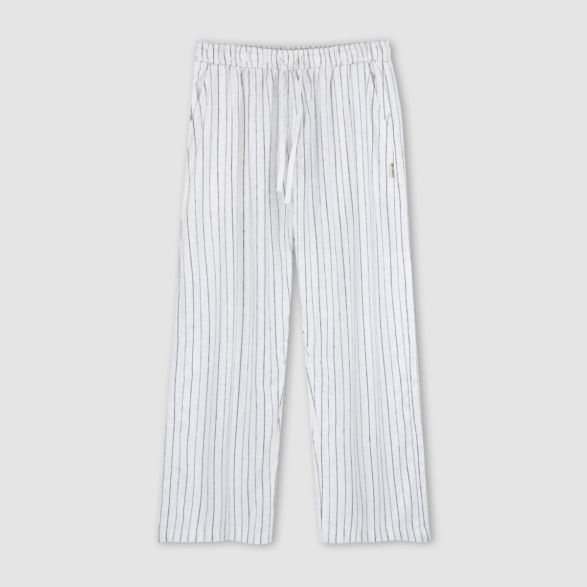 Sand Waves Textured Linen Trouser by COMFIQ