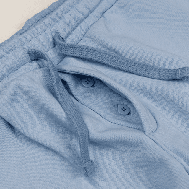 Comfy Terry Joggers in Oceanic – view 2
