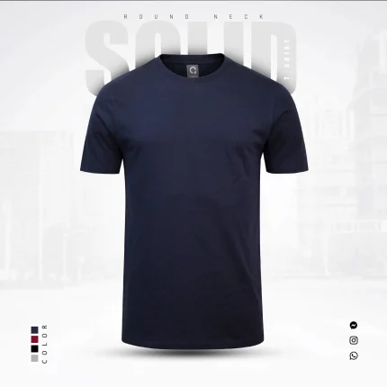Classic Blank T-Shirt - Navy