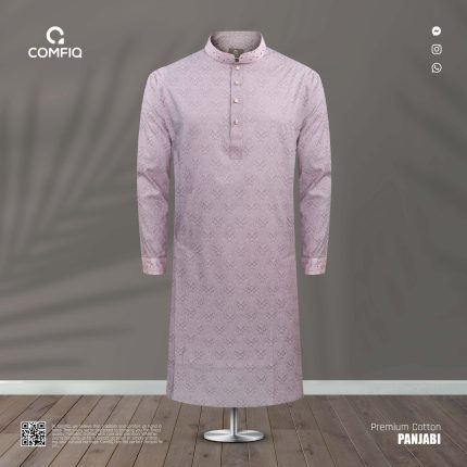 Strawberry - Premium Cotton Panjabi