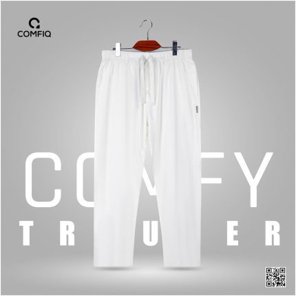 Comfy Cotton Trouser - White
