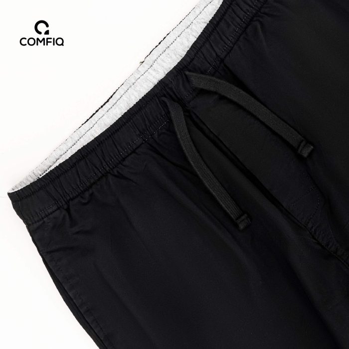 Comfy Cotton Trouser - Black - Image 2