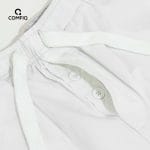 Comfy Cotton Trouser - White - Image 3