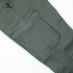 Premium 6 Pocket Cargo Pant - Olive - Image 2