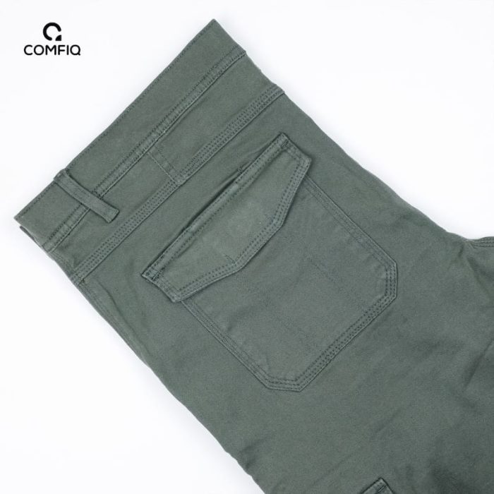 Premium 6 Pocket Cargo Pant - Olive - Image 3