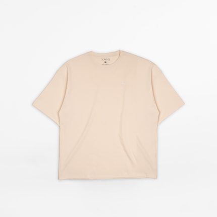 Coffee Cream - Drop Shoulder