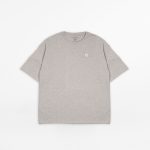 Grey Melange - Drop Shoulder