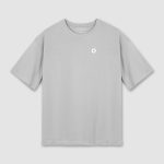 Silver - Aero Cotton Dropshoulder Tees
