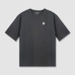 Charcoal - Aero Cotton Dropshoulder Tees