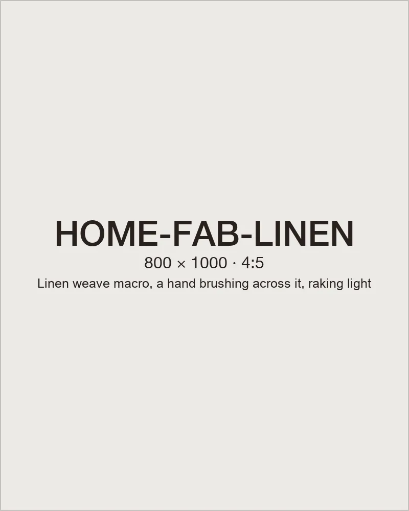 Linen fabric close-up