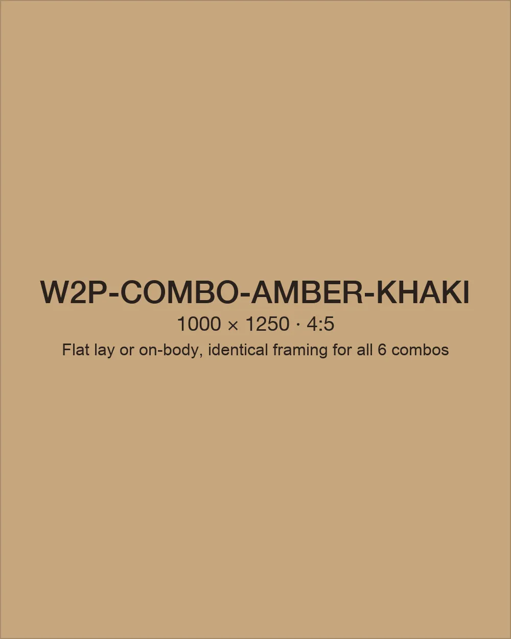 Amber polo with Khaki chino